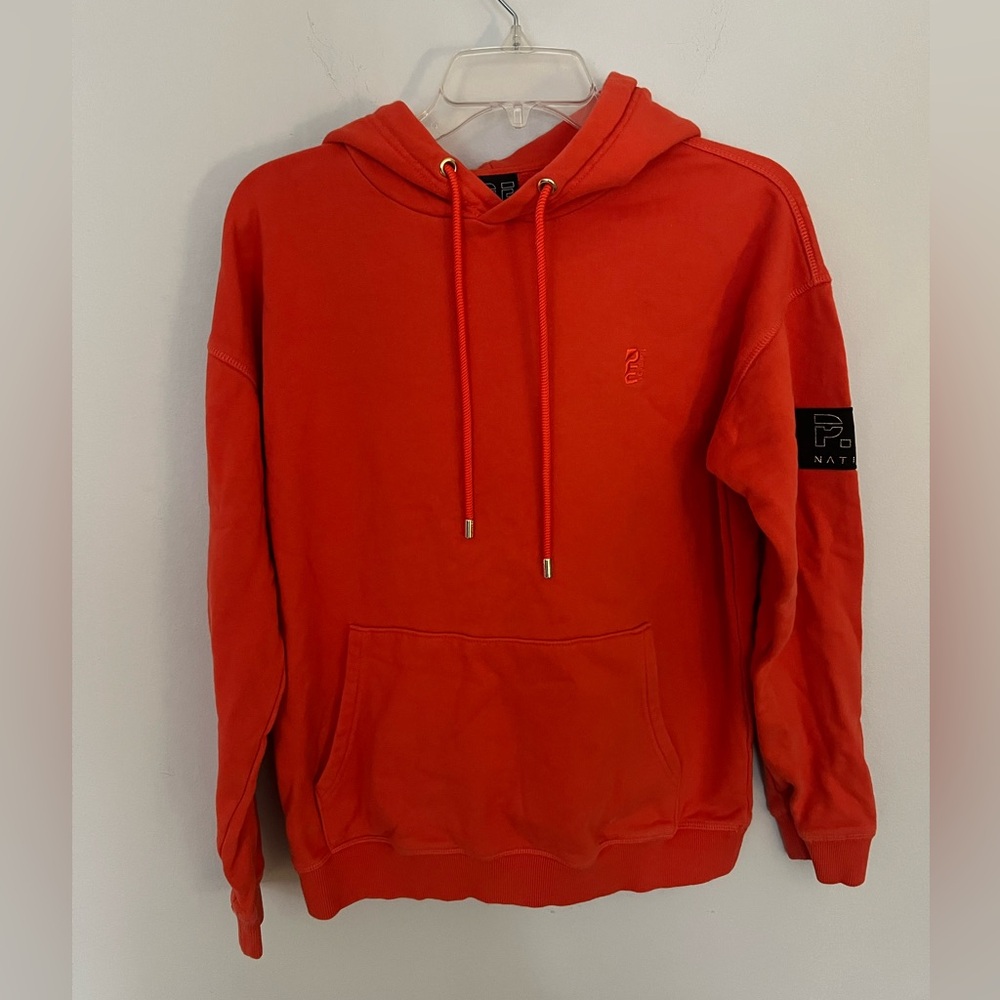 P.E Nation Primary Hoodie Sold Out Color: Cherry tomato size XS - Picture 4 of 9